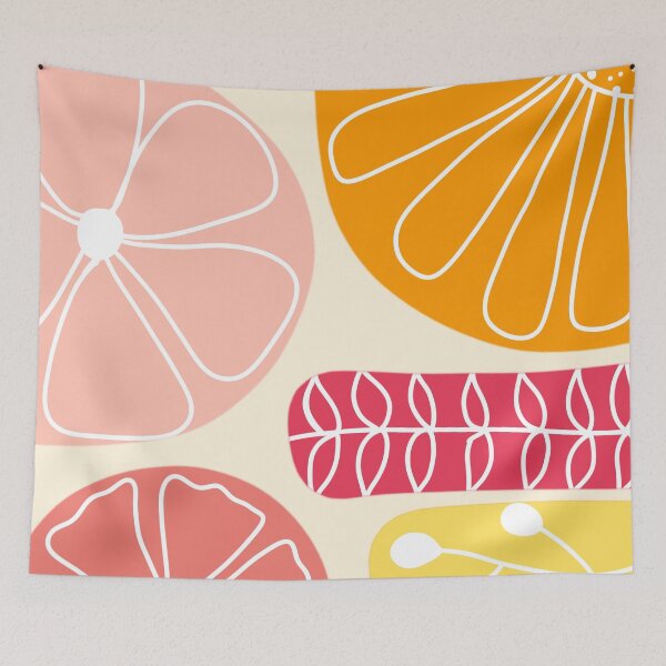 Item preview, Colorful Floral Abstract designed and sold by PeachyLitchi.