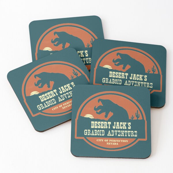 Item preview, Desert Jack_s Graboid Adventure logo   designed and sold by colorfulgiftdes.