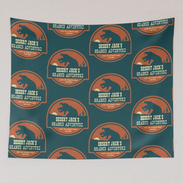 Item preview, Desert Jack_s Graboid Adventure logo   designed and sold by colorfulgiftdes.