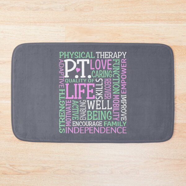 Item preview, PT Physical Therapy Word Art Physical Therapist Gift   designed and sold by CeSaDesigns.