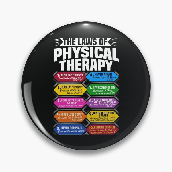 Item preview, The Laws Of Physical Therapy Awesome Therapist designed and sold by CeSaDesigns.