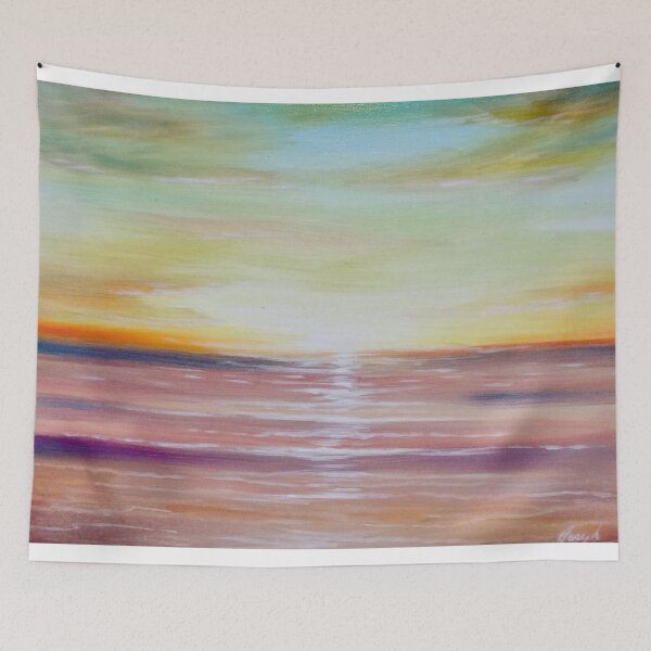 Item preview, Abstract Beach Sunset  designed and sold by SunscapesArt.