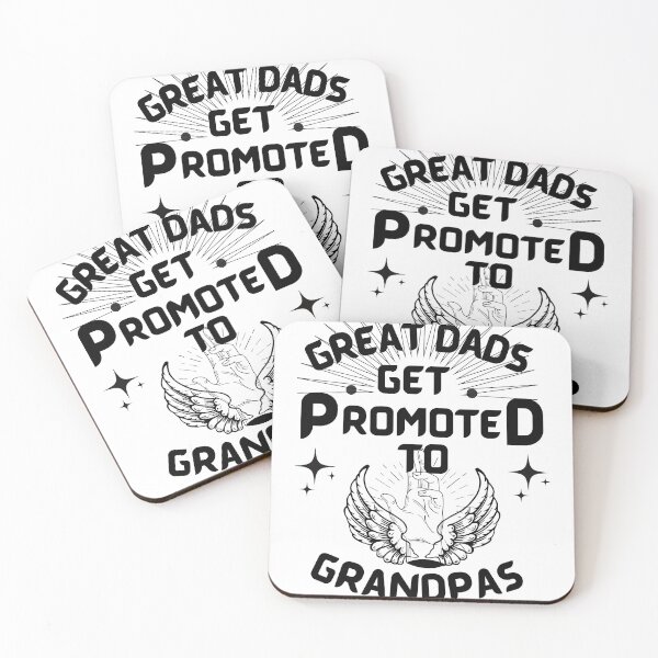 Item preview, Great Dads Get Promoted  To  Grandpas 2022 designed and sold by Tshirt-Deer.