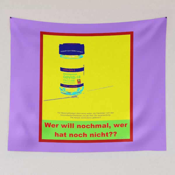 Item preview, Pop Art Corona Vaccine designed and sold by dELLaS-Ghoust.