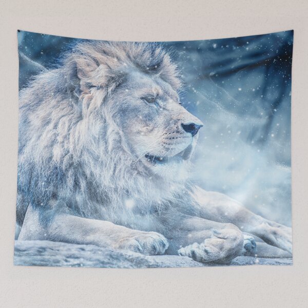 Item preview, beautiful lion art for interior design designed and sold by Xippy Art.