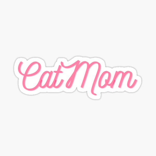 Item preview, Cat Mom  designed and sold by Zip-Zup.