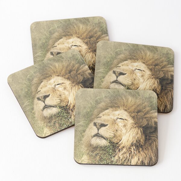 Item preview, beautiful lion art for interior design designed and sold by Xippy Art.
