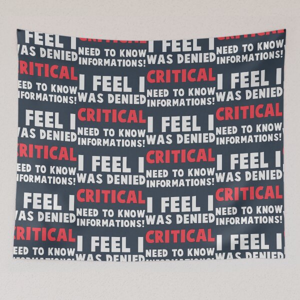 Item preview, I feel I was denied critical, need-to-know information!   designed and sold by colorfulgiftdes.
