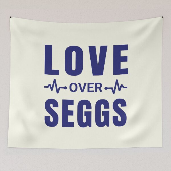 Item preview, Love over seggs, More essential than seggs is love - Seggs Word designed and sold by Delandor.