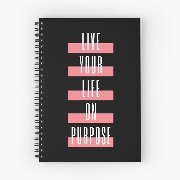 Item preview, Motivational Quotes- Live Your Life On Purpose designed and sold by Designs By YL.