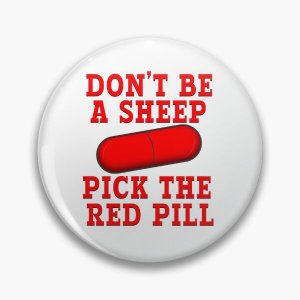 Item preview, DON'T BE A SHEEP PICK THE RED PILL designed and sold by carolina1.