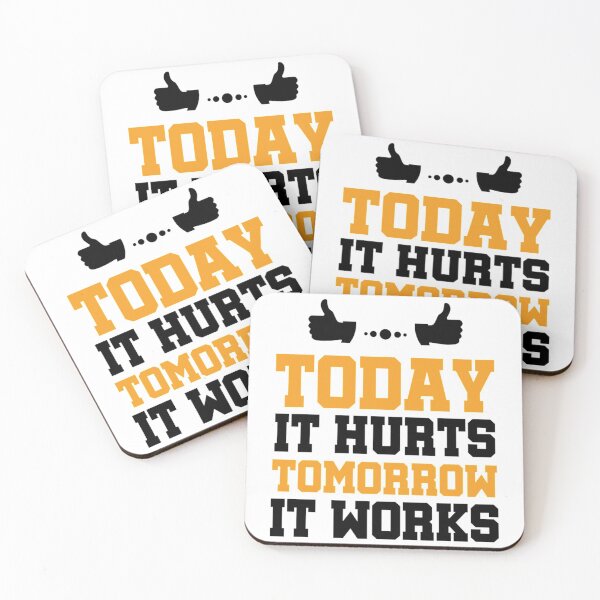 Item preview, Today It Hurts Tomorrow It Works PT Physical Therapy designed and sold by CeSaDesigns.