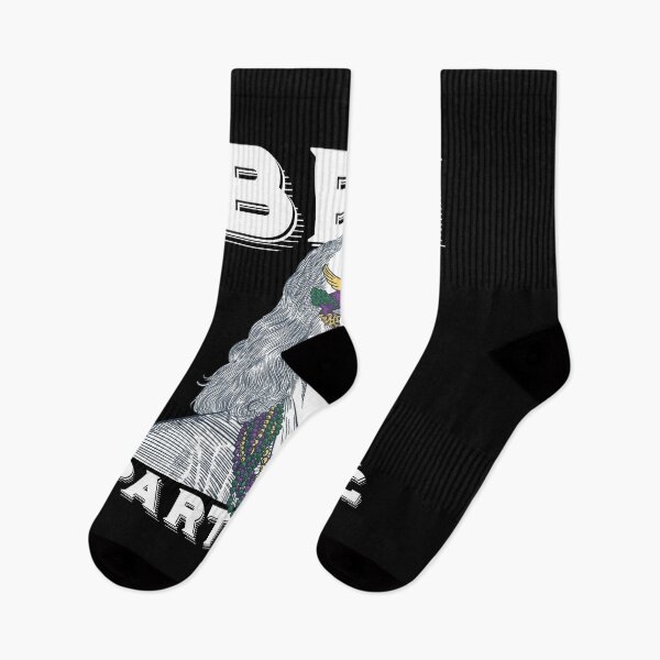 Item preview, Ben Partying Mardi Gras 2022 Benjamin Franklin designed and sold by Dressed For  Duty.