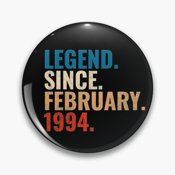 Item preview, Legend Since February 1994 Retro Vintage designed and sold by Teelogic.