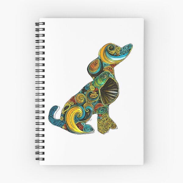Item preview, Quilled Dog designed and sold by BazingaCrafts.