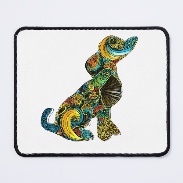 Item preview, Quilled Dog designed and sold by BazingaCrafts.