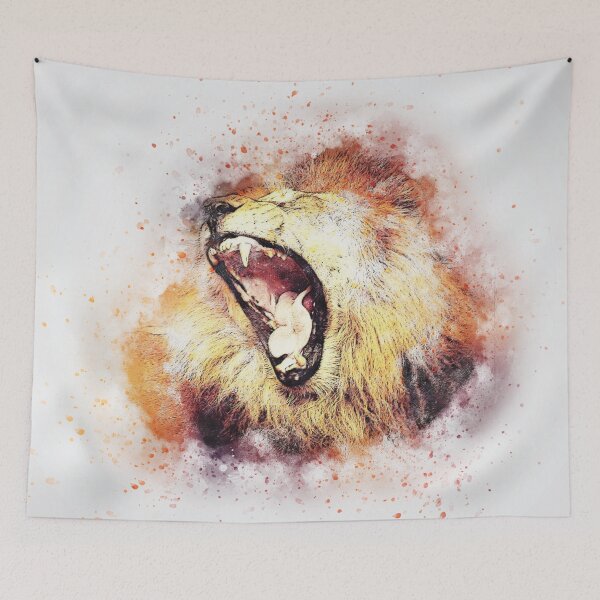 Item preview, beautiful lion art designed and sold by Xippy Art.