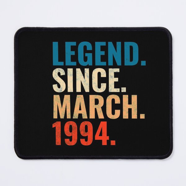 Item preview, Legend Since March 1994 Retro Vintage designed and sold by Teelogic.