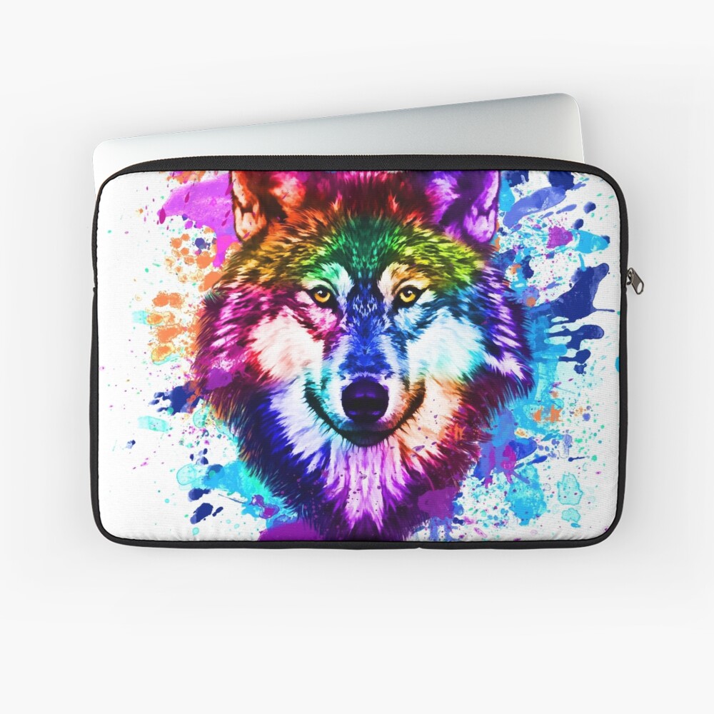 wolf laptop case