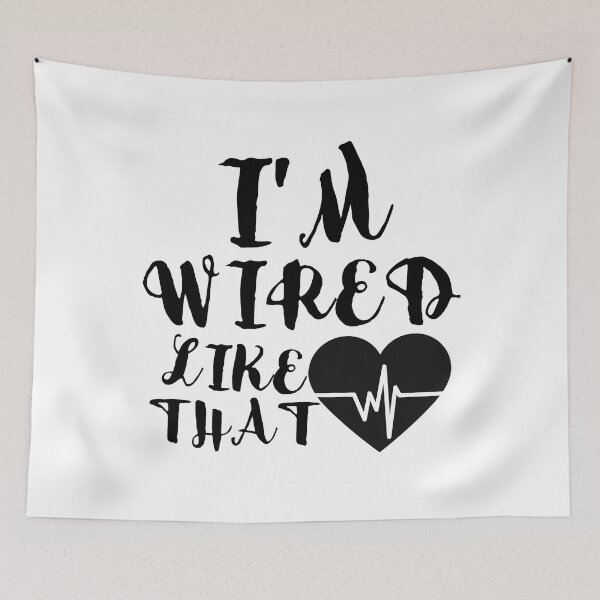 Item preview, i'm Wired Like That Pacemaker Joke Heart Disease Awareness Pacemaker Shirt Funny ICD Surgery Gift designed and sold by Live  Today.