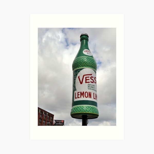 Vess Bottle Art Print