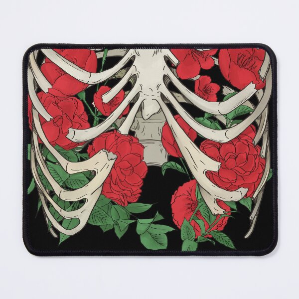 Item preview, Broken Ribcage and Red Flowers designed and sold by Saanis.