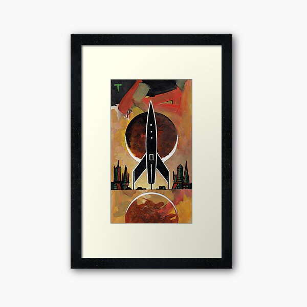 Rocket #130 Framed Art Print
