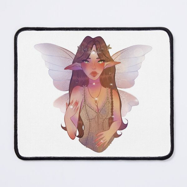 Item preview, Green Fairy Elf Girl designed and sold by tulipicetea.