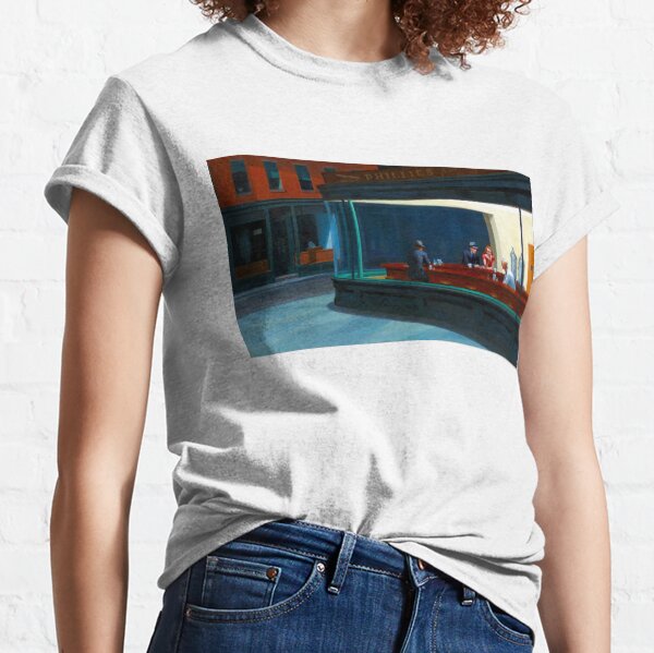 Item preview, "Nighthawks" by Edward Hopper (1942) designed and sold by Vertigo Creative.