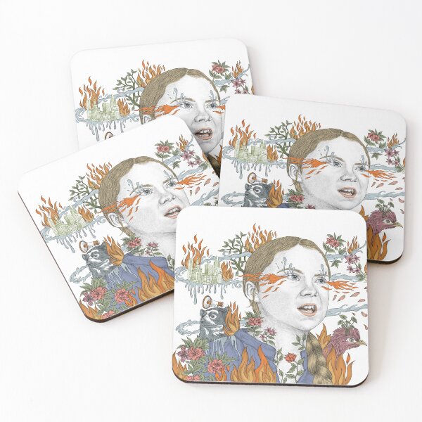 Item preview, Portrait of Greta Thunberg designed and sold by Carolina  Zambrano Enriquez.