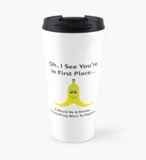 Mario Kart Banana Travel Mug