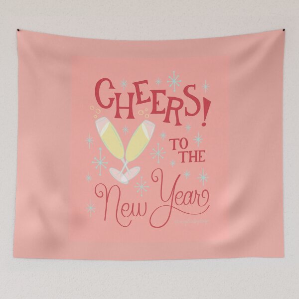 Item preview, Cheers to the New Year Vintage designed and sold by Angelicabydesign.