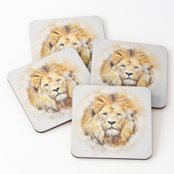 Item preview, beautiful lion art designed and sold by Xippy Art.