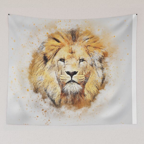 Item preview, beautiful lion art designed and sold by Xippy Art.