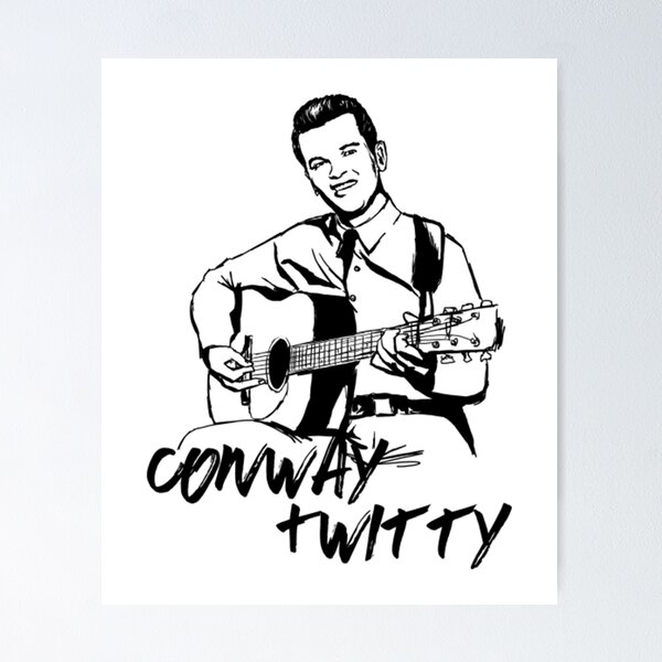 Item preview, Conway Twitty designed and sold by MonicaHammond.