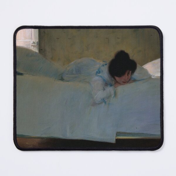 Item preview, Ramon Casas "Laziness" designed and sold by FineArtLover.