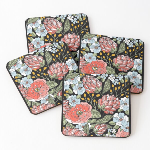 Item preview, Funny Vintage Flower Pattern, Fall Lovers designed and sold by LEA-BOUTIQUE.
