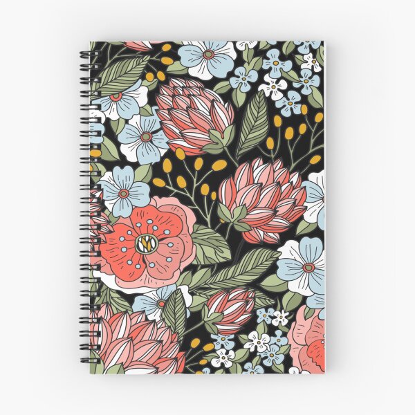 Item preview, Funny Vintage Flower Pattern, Fall Lovers designed and sold by LEA-BOUTIQUE.