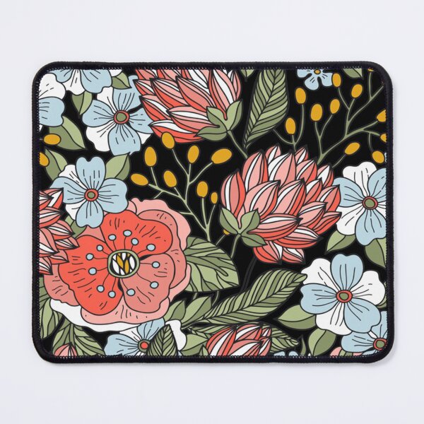 Item preview, Funny Vintage Flower Pattern, Fall Lovers designed and sold by LEA-BOUTIQUE.