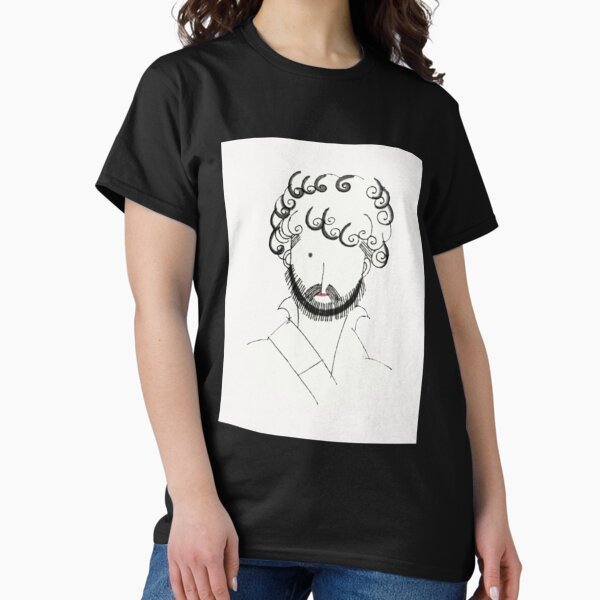 Artikel-Vorschau von Vintage Guy Strichzeichnung von Charles Martin, designt und verkauft von TheShirtsBar.