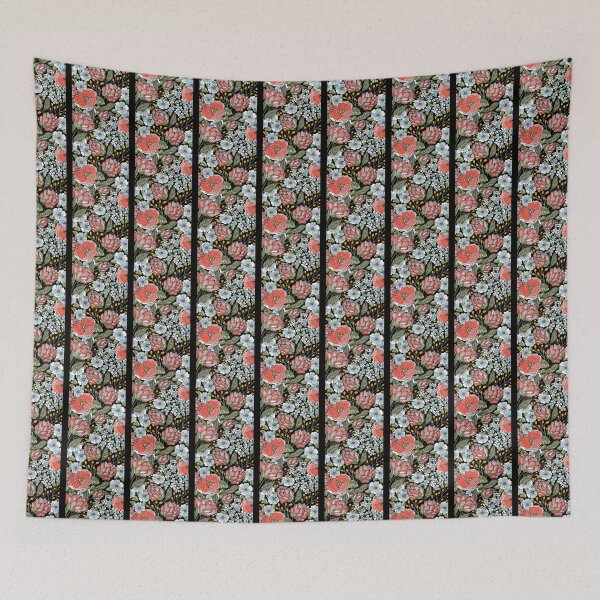 Item preview, Funny Vintage Flower Pattern, Fall Lovers designed and sold by LEA-BOUTIQUE.