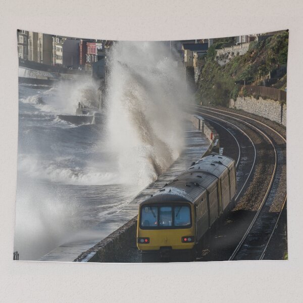 Item preview,  panoramic, widescreen prints, wall posters, Tapestries,Tapestry,throw blankets,comforters,duvet covers ,  train track,Railroad art,train wall art,Train art designed and sold by eyesight4vision.