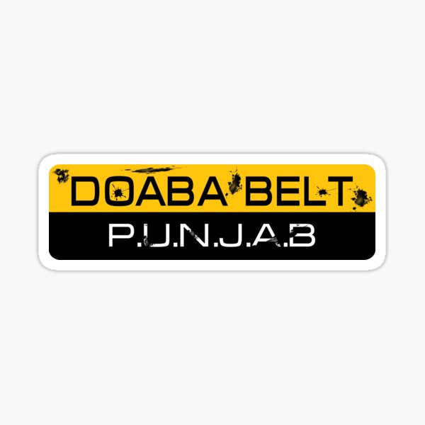 DOABA BELT Sticker