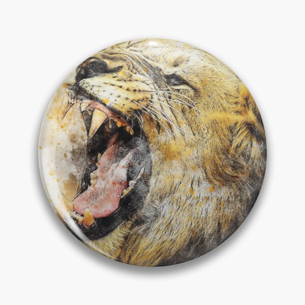 Item preview, beautiful lion art designed and sold by Xippy Art.