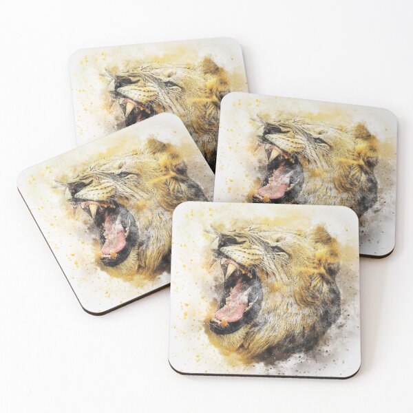 Item preview, beautiful lion art designed and sold by Xippy Art.