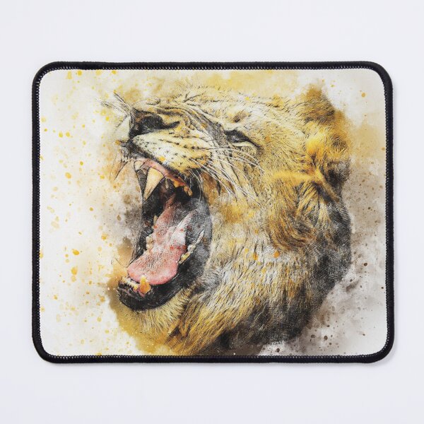 Item preview, beautiful lion art designed and sold by Xippy Art.