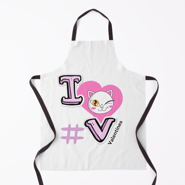 Item preview, I LOVE VALENTINES - Heart with Cat wink designed and sold by OMdesign10.