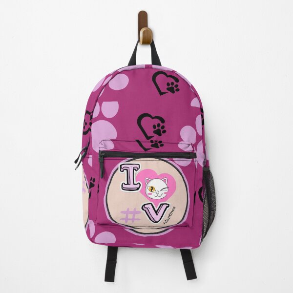 Item preview, I LOVE VALENTINES - Heart with Cat wink designed and sold by OMdesign10.