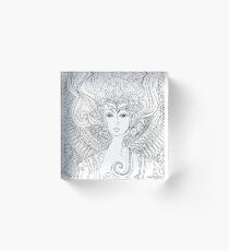 Mami Wata – African #Mermaid Acrylic Block