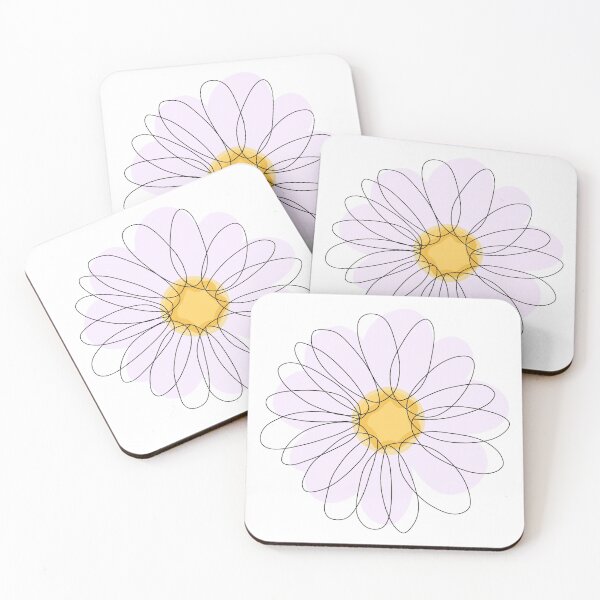 Item preview, DAISY FLOWER - Daisy Line Art  designed and sold by Mrs-PenLine.